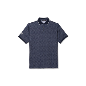 Golf SLV Ditsy Logo Polo - Men - Midnight - M