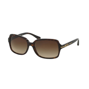 Rectangular Sunglasses - Women - Dark Tortoise