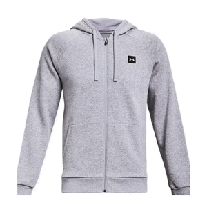 Rival Fleece FZ Hoodie - Men - Gray - L