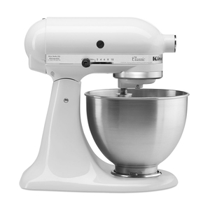 Classic Series 4.5-Quart Tilt-Head Stand Mixer - White
