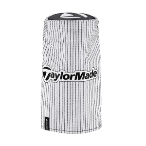 Barrel Driver Head Cover Pin Stripe White