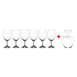 Ouverture 7-Piece Magnum Red Wine Stem with Bonus Decanter Set