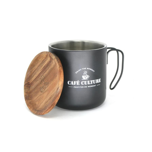 Double Walled Mug - Black