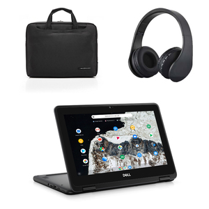 Chromebook 11 2-in-1 Laptop with Headphones and Laptop Bag