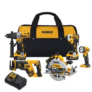 20V MAX XR Lithium Ion 5 Tool Combo Kit