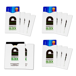 Credit Card and Passport RFID Sleeve Set