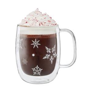 Glass Mug Holiday Set