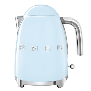 50s Retro Style Aesthetic Electric Kettle - Pastel Blue
