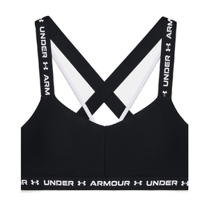 Crossback Low Sports Bra - Women - Black - Extra Large