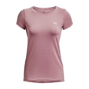 HeatGear Armour Short Sleeve - Women - Pink - Extra Large