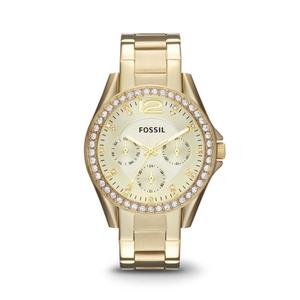 Women's Riley Gold Multifunction Stainless Steel Watch