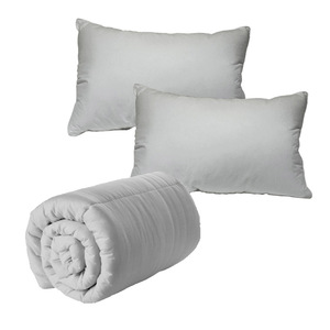 Brome White Duck Down Duvet and Mont Sutton Pillow Set - QUEEN
