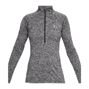 Tech Twist Â½ Zip - Women - Metallic Silver - Large