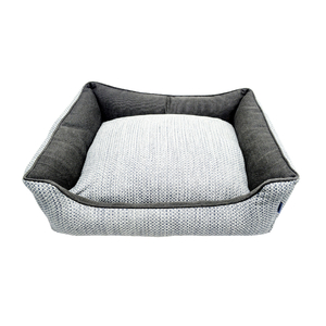 Dog Sofa Bed - Grey Snake