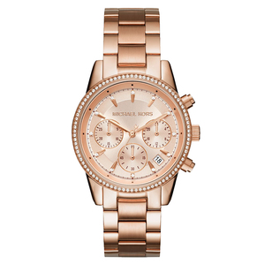Ritz Rose Gold-Tone Watch