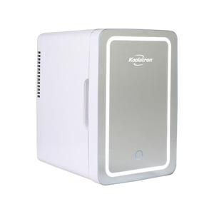 Portable Cosmetics Fridge with LED Lighted Mirror AC/DC - 6L