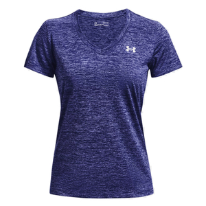Tech Twist V-Neck - Women - Blue - Large