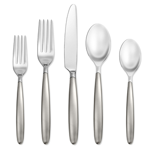Skandia Tidal Frosted 20-Piece Flatware Set
