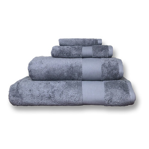 Set of 2 Alexandria 700 GSM Bath Sheets - Dark Grey