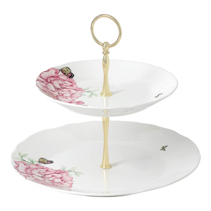 Miranda Kerr Everyday Friendship Cake Stand Two-Tier - White
