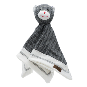 Organic Cottage Collection Lovey Bear - Black Bear
