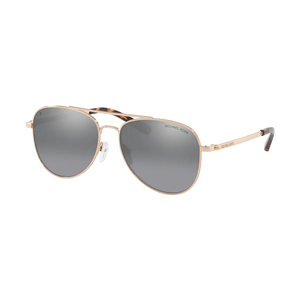 Women's Polarized San Diego Sunglasses - Rose Gold / Grey Mirror