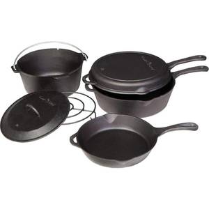 6 Piece Cast Iron Set Camp Chef