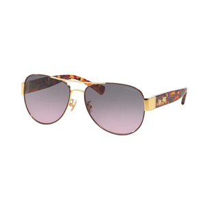 Women's HC7059 Pilot Sunglasses - Gold / Purple