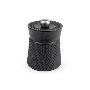 Bali Fonte Manual Pepper Mill in Cast Iron 8 cm - Black