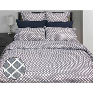 Georgia Diamond Marine Duvet Cover Set - King