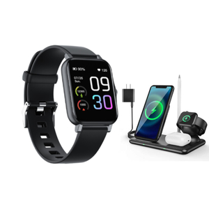 GTS2 Smart Watch and Phone Stand with Watch Holder