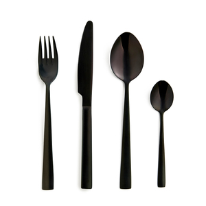 Onyx Square 16 Piece Flatware Set
