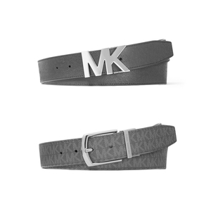 4-In-1 Logo Belt Box Set - Brown / Black