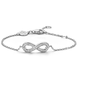 Bracelet Infinite in AG925 White cubic zirconia
