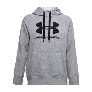 Rival Fleece Logo Hoodie - Women - Gray - S