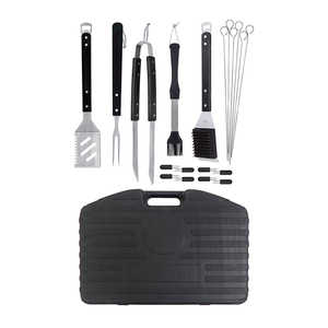 20-Piece Barbecue Stainless Steel Tool Set