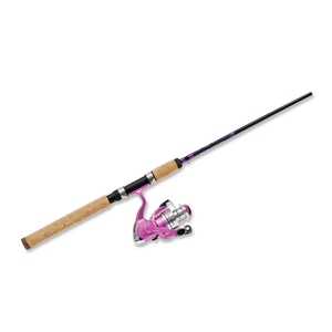 Husky Spin 5'6" Med Action BB Reel 2-Piece Combo