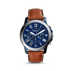 Grant Chronograph Leather Watch - Men - Brown