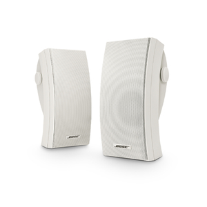 251 Environmental Speaker System With Brackets - White