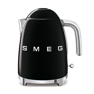 50s Retro Style Aesthetic Electric Kettle - Black