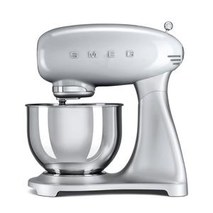 Retro 50s Style Stand Mixer - Silver