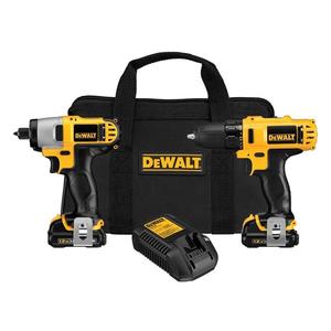 12V Cordless Lithium-Ion Drill/Driver / Impact Driver Combo Kit
