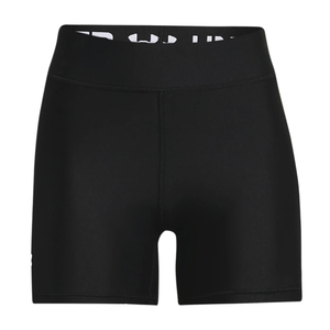 HeatGear Armour Mid-Rise Middy Shorts - Women - Black - S