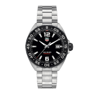 Men's Formula 1 Quartz Steel Watch - Black