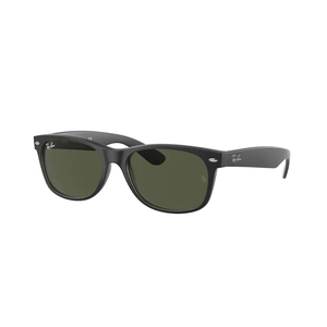 Wayfarer Classic Sunglasses - Unisex - Black / Green