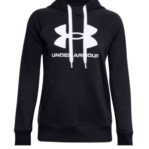 Rival Fleece Logo Hoodie - Women - Black - L