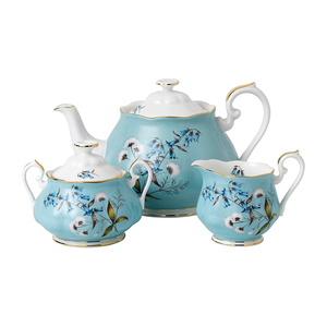 100 Years of Royal Albert 1950 3-Piece Tea Set - Festival