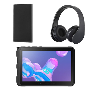 Galaxy Tab Active Pro 64 GB - Black with Power Bank and Headphones