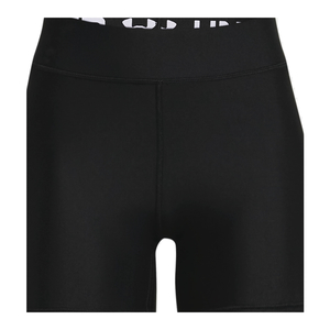 HeatGear Mid-Rise Middy Shorts - Women - Black - Extra Large
