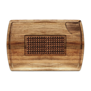 Natural Living Acacia Multi-Function Carving Board